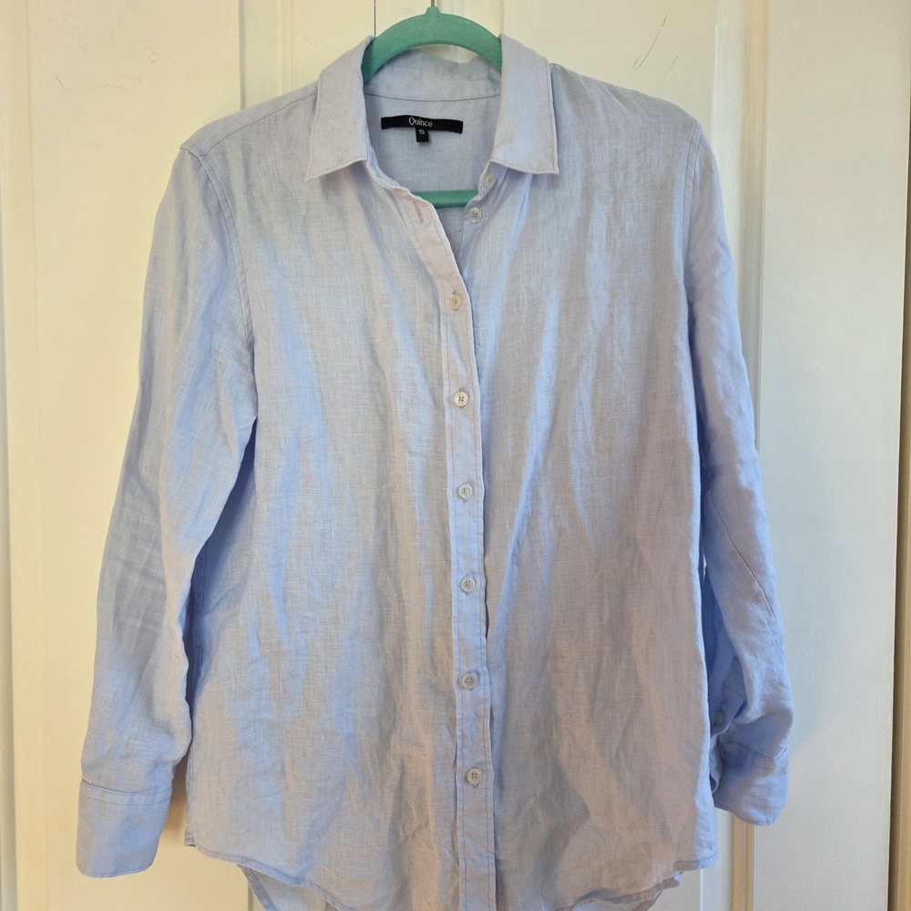 Light Blue Button-Up Shirt